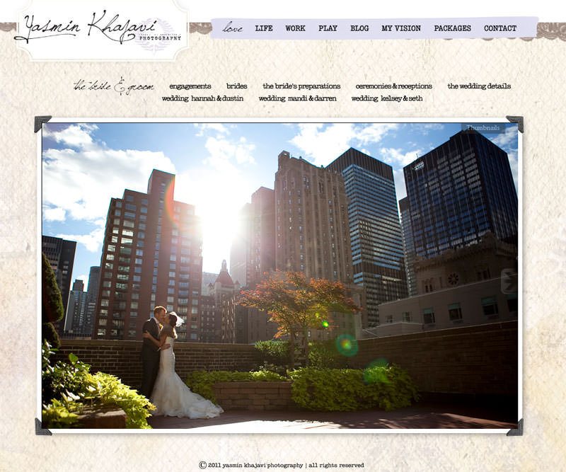 Wedding Page